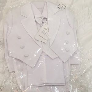 Little Boy White Suit